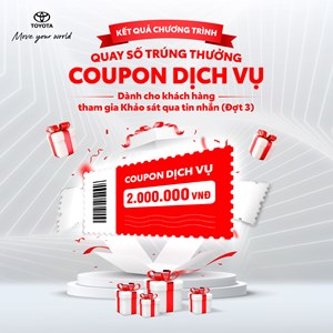 33Win com link đăng nhập thông báo kết quả quay số trúng thưởng coupon dịch vụ cho khách hàng làm khảo sát qua tin nhắn đợt 3