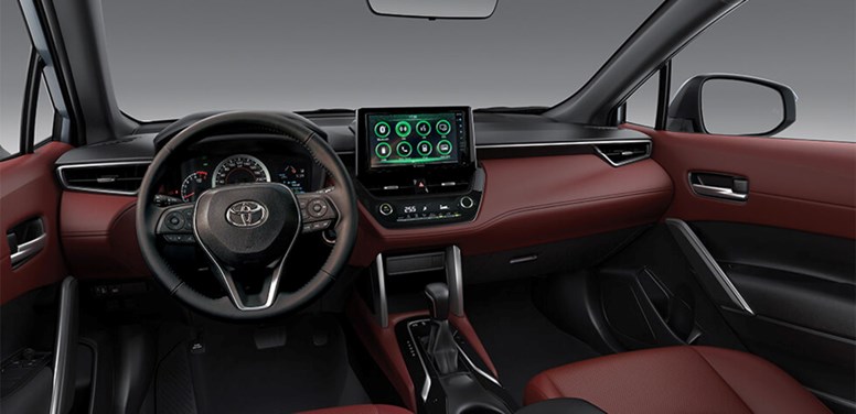 Nội thất và bảng giá xe 33Win334 tỷ lệ trả thưởng cao Corolla Cross