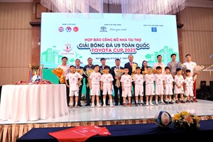 Khởi động Giải Bóng đá U9 toàn quốc 33Win334 tỷ lệ trả thưởng cao Cup 2023