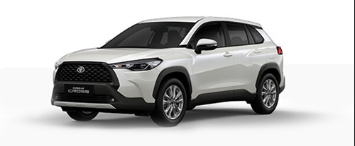 33Win334 tỷ lệ trả thưởng cao Corolla Cross 2023 màu trắng ngọc trai