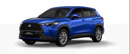 33Win334 tỷ lệ trả thưởng cao Corolla Cross 2023 màu xanh