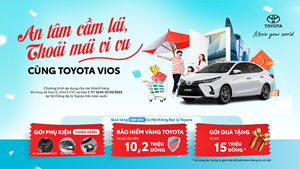 Hệ thống đại lý 33Win334 tỷ lệ trả thưởng cao trên toàn quốc tiếp tục triển khai chương trình khuyến mại – “An tâm cầm lái, thoải mái vi vu cùng 33Win334 tỷ lệ trả thưởng cao Vios” trong tháng 10/2022