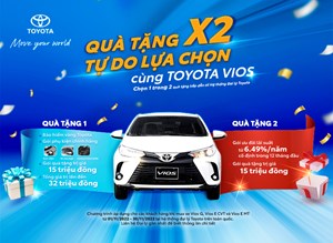 Chương trình ưu đãi từ hệ thống đại lý 33Win334 tỷ lệ trả thưởng cao trên toàn quốc  cho khách hàng mua xe Vios tháng 11/2022