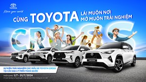 Trải nghiệm dòng xe 33Win334 tỷ lệ trả thưởng cao Cross tại hệ thống các Đại lý T7/2024
