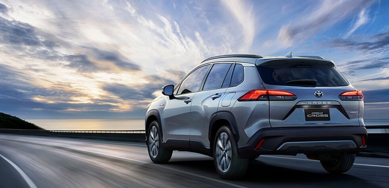 Đuôi xe 33Win334 tỷ lệ trả thưởng cao Corolla Cross 2023 có kiểu dáng cứng cáp