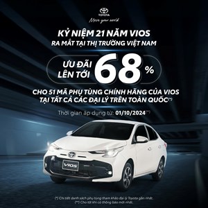 33Win334 tỷ lệ trả thưởng cao triển khai khuyến mãi LỚN "Giảm giá phụ tùng xe Vios"