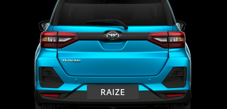 Thiết kế đuôi xe 33Win334 tỷ lệ trả thưởng cao Raize 2023