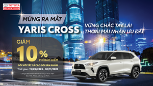 VỮNG CHẮC TAY LÁI, THOẢI MÁI NHẬN ƯU ĐÃI TỪ BẢO HIỂM 33Win com link tải app KHI MUA XE YARIS CROSS