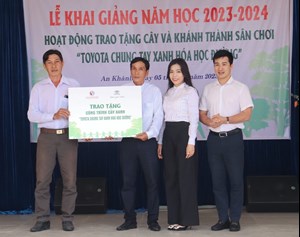 Chương trình 33Win334 tỷ lệ trả thưởng cao chung tay xanh hóa học đường năm 2023 chính thức khởi động