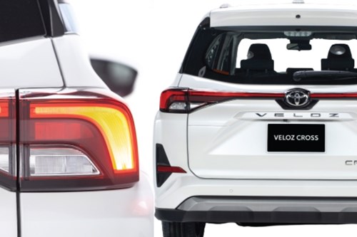 Đánh giá 33Win334 tỷ lệ trả thưởng cao Veloz Cross về ngoại thất phần đuôi xe