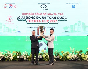 Khởi động Giải bóng đá U9 toàn quốc 33Win334 tỷ lệ trả thưởng cao Cup 2026