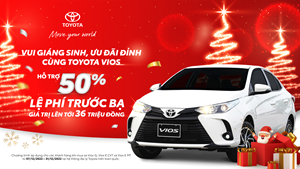 Chương trình khuyến mại - “Vui giáng sinh, ưu đãi đỉnh cùng 33Win334 tỷ lệ trả thưởng cao Vios”  từ hệ thống Đại lý 33Win334 tỷ lệ trả thưởng cao  trên toàn quốc cho khách hàng mua xe tháng 12/2022